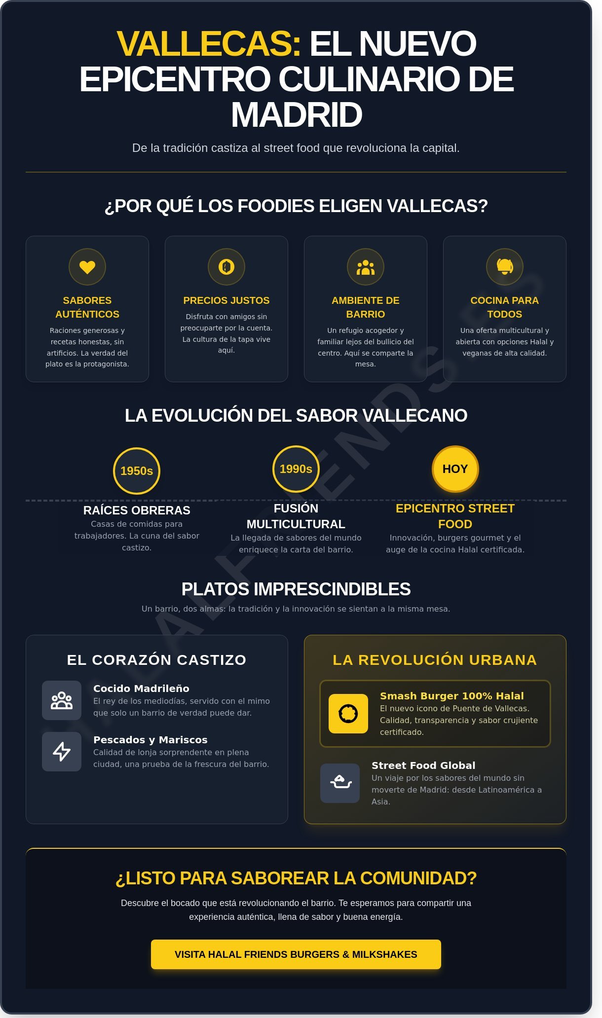 Gastronomía en Vallecas: Guía completa para descubrir los sabores del barrio en 2026