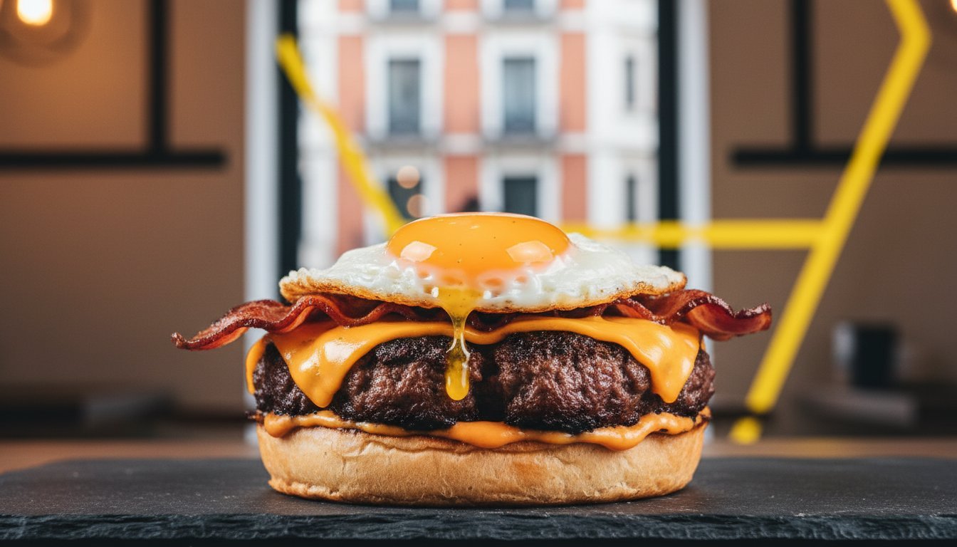 La Mejor Hamburguesa con Huevo en Madrid: Sabor 100% Halal que Debes Probar en 2026